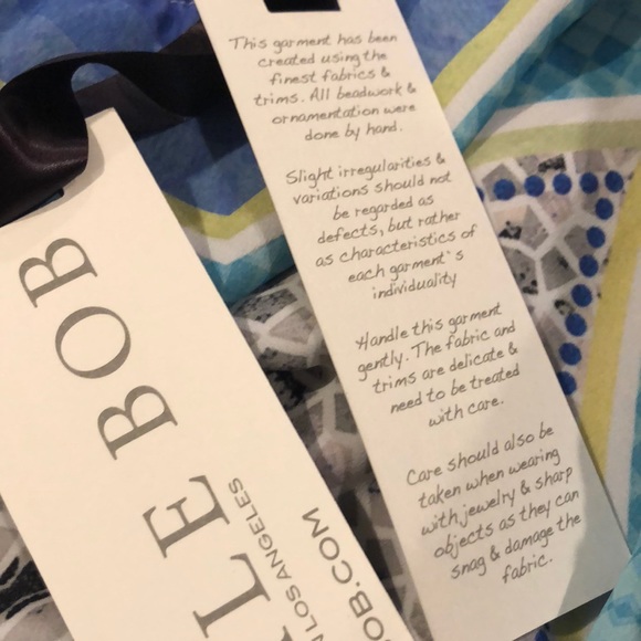 New w/ tags Hale Bob Halter Top, Cami, Strapless - Picture 8 of 8